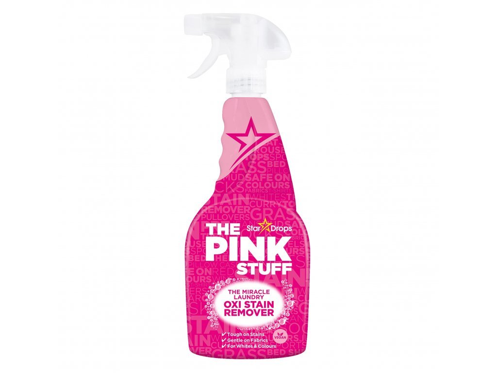 The Pink Stuff - zázračný odstraňovač skvrn z textilu, koberců a čalounění